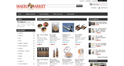 Desktop Screenshot of makeupmarket.hu