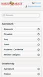 Mobile Screenshot of makeupmarket.hu
